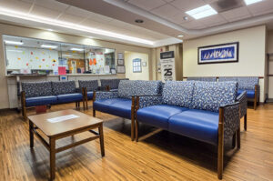 Florham Park Endoscopy Center waiting room